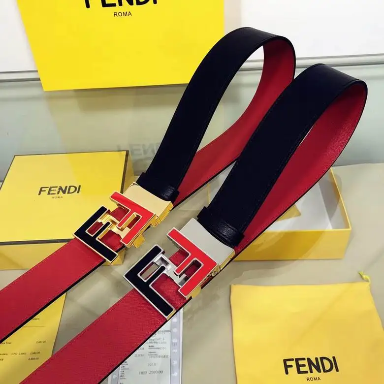 Fendi Belt 38mmX95-125cm 7D49